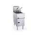 Pitco VF-35S 15" Full Pot Floor Model Gas Fryer w/ 35 lbs Capacity, 2 Twin Baskets, Millivolt Control 3 image