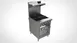 Venancio USA G24CO-24B 24" Gas Restaurant Range w/ (4) Open Burners, (1) Convection Oven, 123.000 BTU 1 image