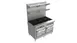 Venancio USA G482CO-48B 48" Gas Restaurant Range w/ (8) Open Burners, (2) Convection Ovens, 206.000 BTU 1 image