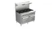 Venancio USA G482ST-48B 48" Gas Restaurant Range w/ (8) Open Burners, (2) Standard Ovens, 232.000 BTU  1 image