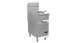 Venancio USA O75FR Full Pot Floor Model Gas Fryer w/ 75-lb Capacity, (5) 30,000 BTU Burners 1 image