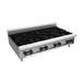 Venancio USA PHP48G-CT 48"  Countertop Gas Hotplate with (8) Burners, Manual Control, 224.000 BTU 1 image