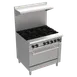 Venancio USA PRO36G-ST 36" Gas Restaurant Range with (6) Open Burners, (1) Standard Oven, 203.000 BTU 1 image