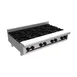 Venancio USA R48CT-48B 48" Countertop Gas Hotplate with (8) Burners, Manual Control, 256.000 BTU 1 image