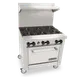 Venancio USA R722ST-72B 72" Gas Restaurant Range w/ (12) Open Burners, (2) Standard Ovens, 454.000 BTU 1 image