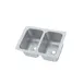 Vollrath 102-1-2 Drop-In Sink, Two Compartment 1 image