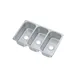 Vollrath 12065-3 Vending Cart Drop-In Sink, Three Compartment 1 image