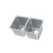 Vollrath 12122-1 Weld-In / Undermount Sink, Two Compartment 1 image