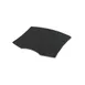 Vollrath 25154 Cutting Board, 21-1/3"W x 16-3/4"D x 1/2"H, Contoured, Black, Dishwasher Safe 1 image