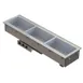 Vollrath 3664820HD Short Sided Hot Well, Drop-In, (3) Pan, Thermostatic Controls 1 image