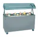 Vollrath 3876560 60" 2-Series Affordable Portable™ Utility Station, Buffet Style Breath Guard w/ Lights 1 image