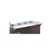 Vollrath 38993 2-Series Affordable Portable Stainless Steel 46" Plate Shelf / Rest 1 image