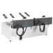 Vollrath 40708 Split Pot Countertop Electric Fryer w/ 4 Small Baskets, 20-Lb. Capacity, 208/240V 5 image