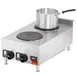 Vollrath 40739 15" Electric Countertop Cayenne Hotplate with (2) Solid Burners, Manual Controls, 208/240v 3 image