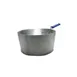 Vollrath 4350 Tapered Sauce Pan, 10 Qt, 6-1/4" Deep, 12-1/16" Dia., Aluminum Natural, Riveted Handle 1 image