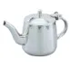 Vollrath 46310 Gooseneck Teapot, Stainless Steel, Mirror Finish, 10 Ounce, Hinged Cover 1 image