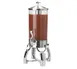 Vollrath 4635810 Beverage Dispenser, 2-Gallon Polycarbonate Mirror, 12-7/8"Lx8"Wx22-5/8"H - Imported 1 image