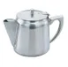 Vollrath 46370 Tea & Coffee Server with Strainer, Stainless Steel, 12 Ounce, Gooseneck, Hollow Handle 1 image