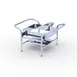 Vollrath 4644055 Chafer Stand – 2/3‑Size Mirage, Fits Fuel Cups, Heater/Warmers, Steel 1 image