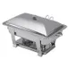 Vollrath 46518 Orion 9qt Chafer,, 18/8 Stainless Steel, 27"L×15‑1/2"W×13‑1/2"H – Imported 1 image