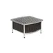 Vollrath 4667475 Buffet Station - 16" x 16" x 7-1/2" Black Chafing Griddle, Wire Grill Al/Steel 1 image