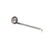 Vollrath 46812 Ladle, 2 Oz., One-Piece Stainless Steel, Grooved & Hooked 11" Handle, 2-17/32" Bowl 1 image