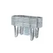 Vollrath 46885 Stackable Chafer Rack, Stainless Steel, Mirror Finish, 32" High, 12 Racks 1 image