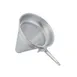Vollrath 4700 China Cap Strainer with Hooks, 5-1/2 Quart, 10-3/4" Dia x 10-3/4" Deep, Aluminum, NSF 1 image