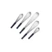 Vollrath 47003 Piano Whip, 12" Long, One-Piece, Purple Nylon Handle, Stainless Steel Wires, Heat Resistant 1 image