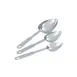 Vollrath 47054 Measuring Scoop/Cup Set, 1/8, 1/4, 1/2-Cup, Oval, 304 Stainless Steel, One-Piece 1 image