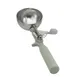 Vollrath 47140 Disher, Round Bowl, Size 8, 4 Oz Capacity, Stainless Steel, Gray Handle 1 image