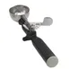 Vollrath 47146 Disher, Bowl #30, 1 Oz Capacity, 1-3/4" Stainless Steel with Black Plastic Handle 1 image