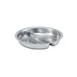 Vollrath 49334 Divided Food Pan, 1.2 Quart, 13-3/8" Dia. x 2-1/8"H, Stainless Steel 1 image