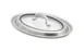 Vollrath 49412C Miramar Lid, 12" x 8-1/2" x 2-1/2", Oval, Stainless Steel 1 image