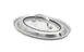 Vollrath 49420C Miramar Lid, 10" x 7-1/2" x 2-1/2", Oval, Stainless Steel 1 image