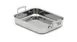 Vollrath 49435W Miramar Food Pan, 2.8 Qt., Rectangular, 3-Ply, Induction Ready, Stainless Steel 1 image