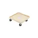 Vollrath 52290 Dolly, Dish Rack, Plastic with Center Drain Hole 1 image