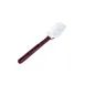 Vollrath 58123 High-Temp SoftSpoon™, 13-1/2", White Silicone Spoonula, Red Handle, NSF 1 image