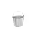 Vollrath 59120 Stainless Steel Pail, 13 Quart Utility, 11-3/8" Top Dia., 9 3/8" Height, with Handle 1 image