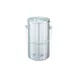 Vollrath 59200 Stainless Pail with Cover, 19 3/4-Qt, 9 3/4" Dia., 16" Height, NSF, Made in USA 1 image