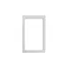Vollrath 8244020 Miramar Template, 1 x 40006 Decorative Pan, White Stone, Thermoset Resin, 12" x 20" 1 image