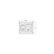 Vollrath 8250816 Miramar Double Size Template, Stainless Steel, 2 Pan Cutouts, 21-1/8" x 25-3/4" 1 image