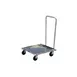 Vollrath 97190 Zinc Plated Carbon Steel Glass Rack Dolly, 200 lb Capacity, Silver, without Handle 1 image