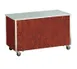 Vollrath 98711 88" 4-Series Signature Server® Utility Station w/ Stainless Steel Countertop 1 image