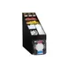 Vollrath C1LLDS LidSaver with Straw/Condiment Organizer, Black Plast 6-Sec, Holds Straws to 10-1/4" 1 image