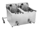 Vollrath CF2-3600DUAL Split Pot Countertop Electric Fryer w/ 4 Small Baskets, 20-Lb. Capacity 1 image
