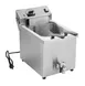 Vollrath CF4-3600 Full Pot Countertop Electric Fryer w/ 30-Lb. Capacity, 2 Baskets, Night Cover 1 image
