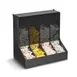 Vollrath CFIFO-4 FIFO Gravity Condiment Holder, 16-5/8"W x 10-1/8"D x 16-1/2"H, 4Sec, ABS/Acrylic 1 image