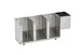 Vollrath CTL3 Horizontal (3) Section Adjustable Lid Organizer with Straw Holder 1 image