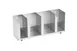Vollrath CTL4 Horizontal (4) Section Adjustable Lid Organizer with Straw Holder 1 image